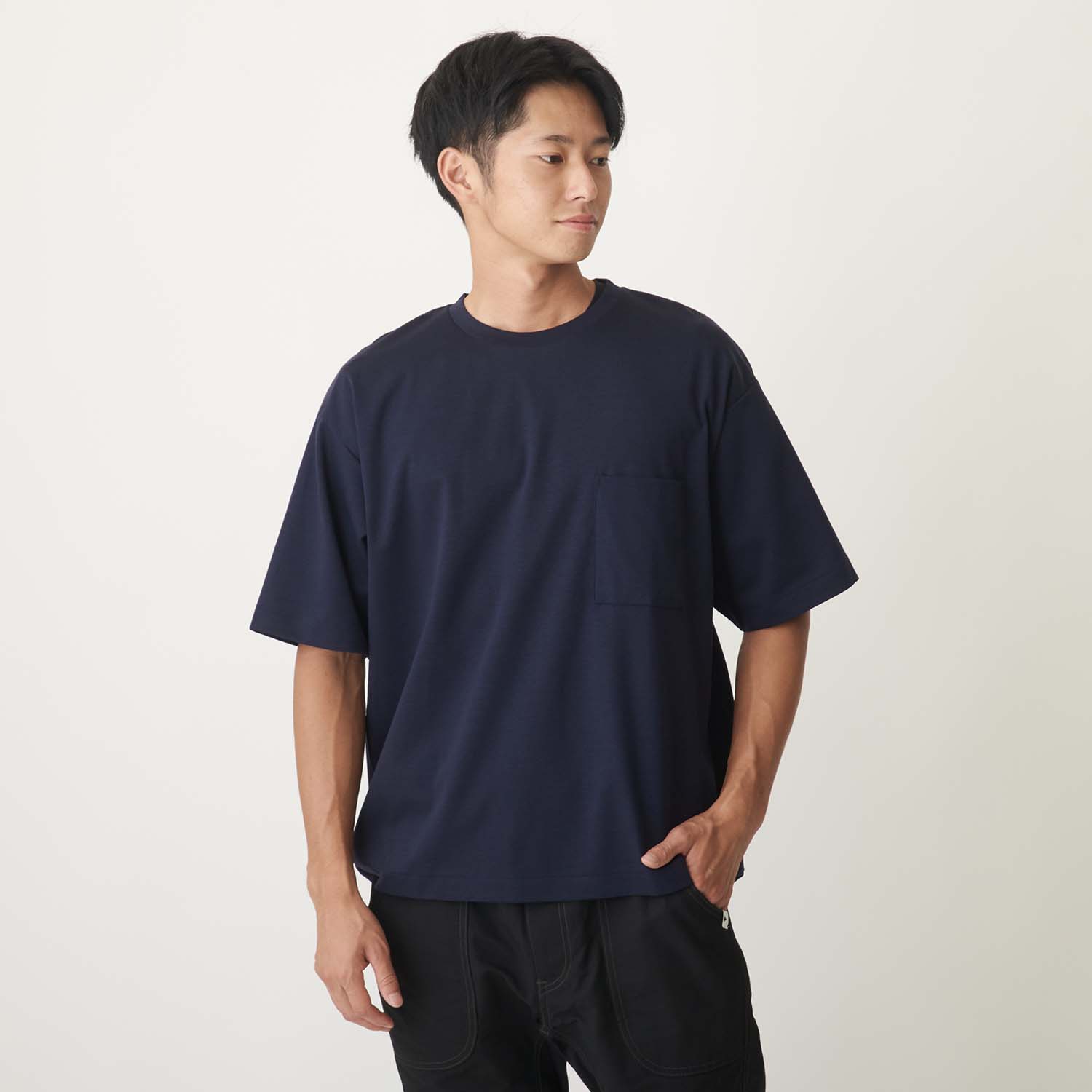 NEUTRALWORKS ニュートラルワークス Tシャツ MXP スムース コンフォート ビッグサイズ ポケット クルーネックTシャツ SC BIG TEE WITH POCKET ホワイト 白 XL トップス カットソー 半袖 【メンズ】【美品】