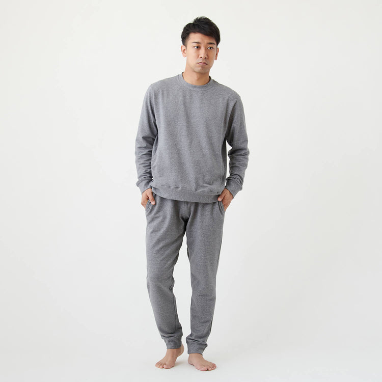 C3fit（シースリーフィット）/リポーズ スウェットシャツ/グレー/MENS