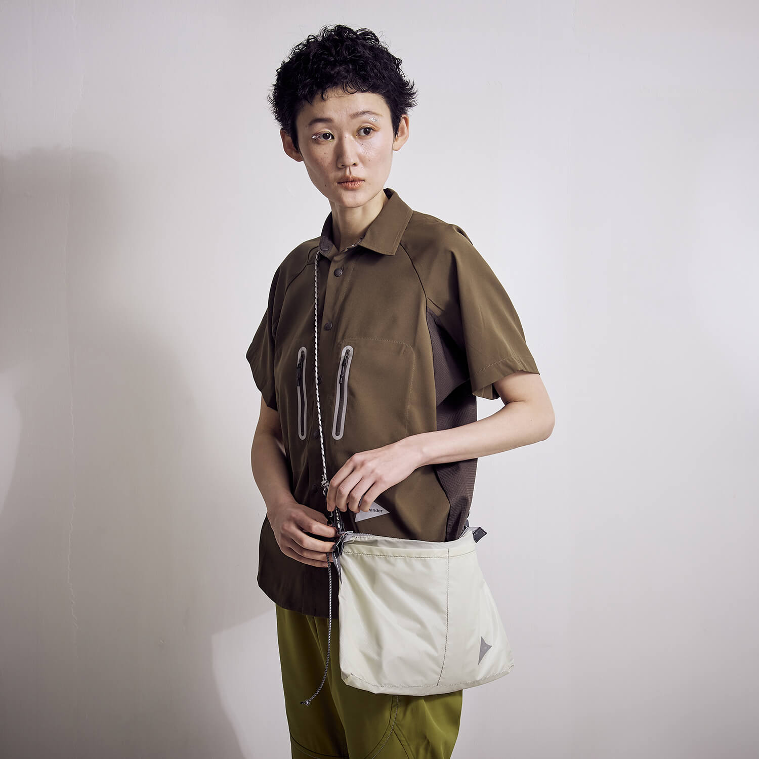 and wander（アンドワンダー） / シルサコッシュ/UNISEX | YAMAP STORE