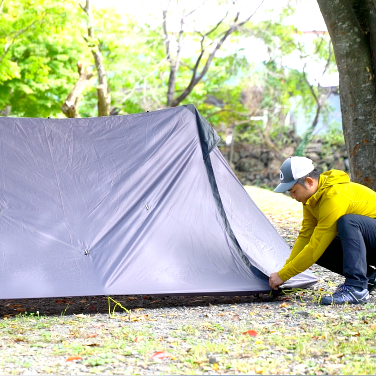 PAAGO WORKS NINJA TENT ニンジャテント ダークベージュ