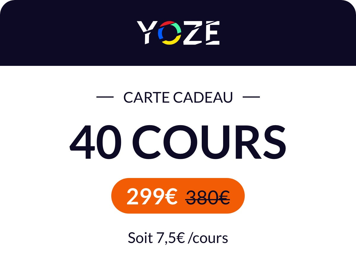 Carte cadeau d'une valeur de 5 euros