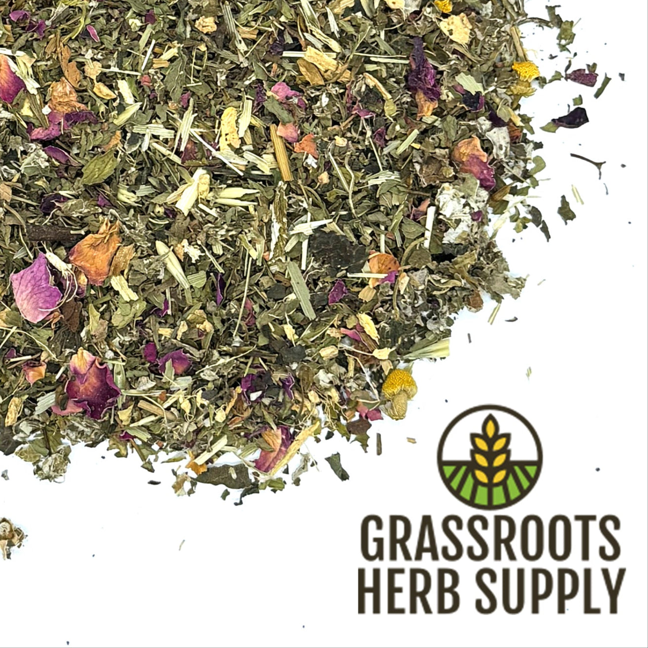Mama To Be Pregnancy Herbal Tea Blend | Loose Leaf Tea with Raspberry Leaf, Nettle, Ginger, Oatstraw, Rose Petals, Lemon Balm and Chamomile