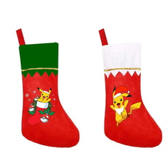 Pokemon Nikolausstiefel - Weihnachtsstrümpfe mit Pikachu Motiv