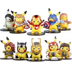 Pikachu Cosplay Figuren