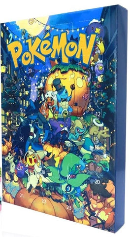 Pokemon Adventskalender mit Halloween Motiv