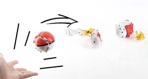 Pokeball werfen und spielen