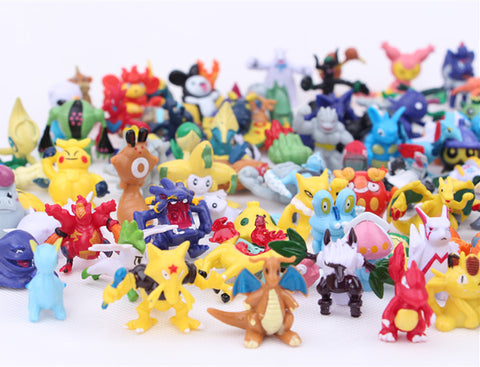 Pokebälle mit Figuren