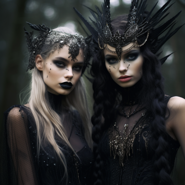 Glittergoths (faerie Goths)