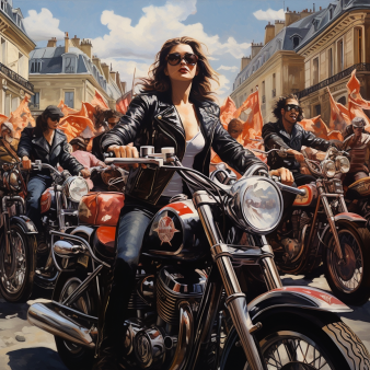 biker femme