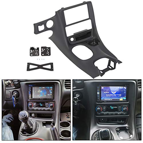 C6 corvette double din shop dash kit