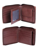 Men's Solid Brown Coloured Artificial Leather Wallets