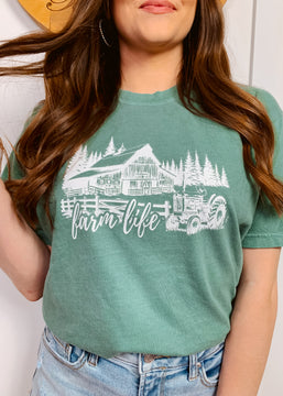 Farm Life Graphic Tee