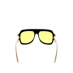Gucci Black Ivory Yellow Sunglasses 905364-90000001