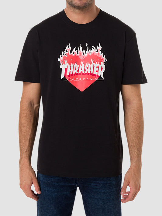 Black shop thrasher shirt