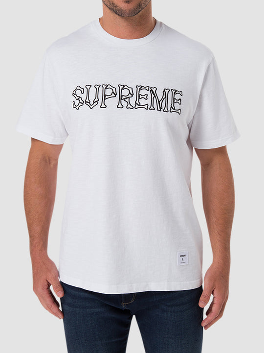 Supreme - SUPREME SILVER LOGO PRINT LONG SLEEVES T-SHIRT  HBX - Globally  Curated Fashion and Lifestyle by Hypebeast