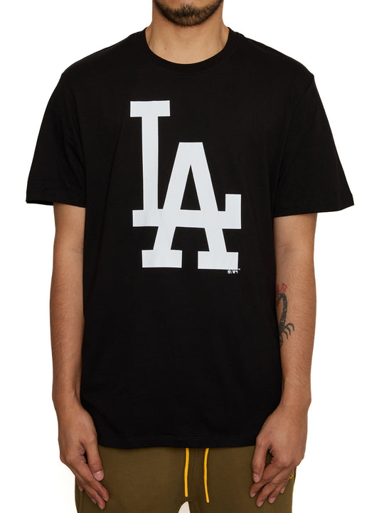 Order 47 Brand MLB Los Angeles Dodgers Backer 47 ECHO Tee jet black T-Shirts  from solebox