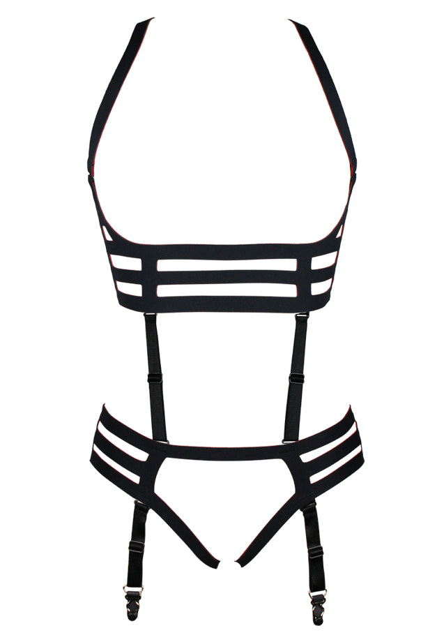 Jungle Tribe Cage Bra Harness : Delicious Boutique