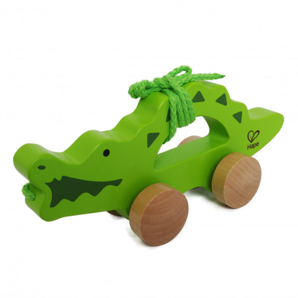 hape alligator pull toy