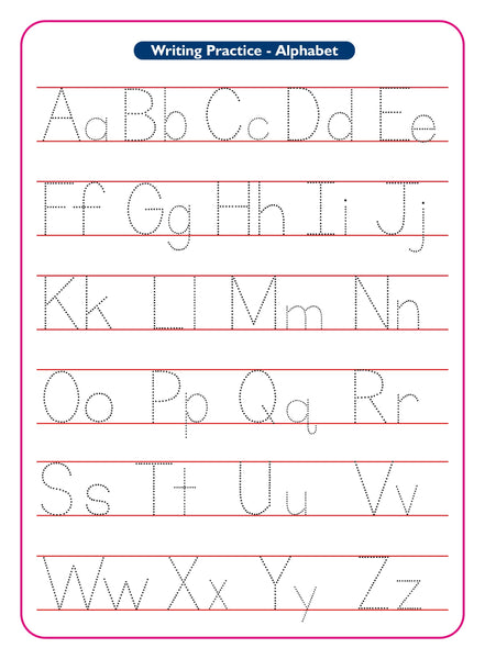 Alphabet Tracing Work Book – Edu Toys