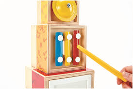 hape stacking music set