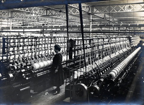 usine textile du 20eme siecle