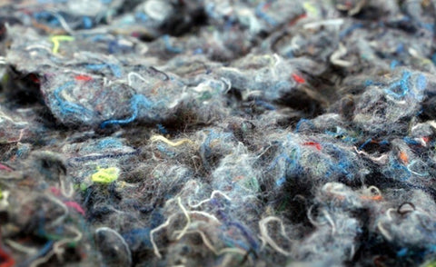 Recyclage des fibres de chaussettes