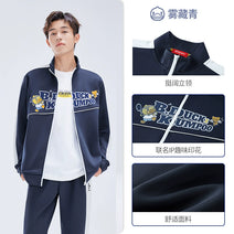Kumpoo x B.Duck UNI Jacket KKU-5055 B.DUCK Nav Image 4