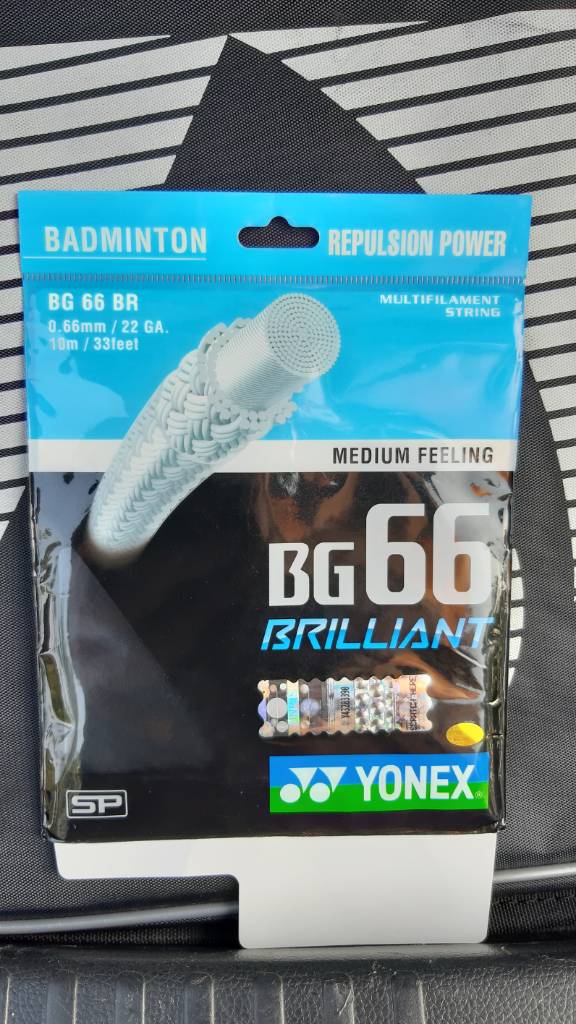 YONEX BG66フォース 200mロール ホワイト - バドミントン