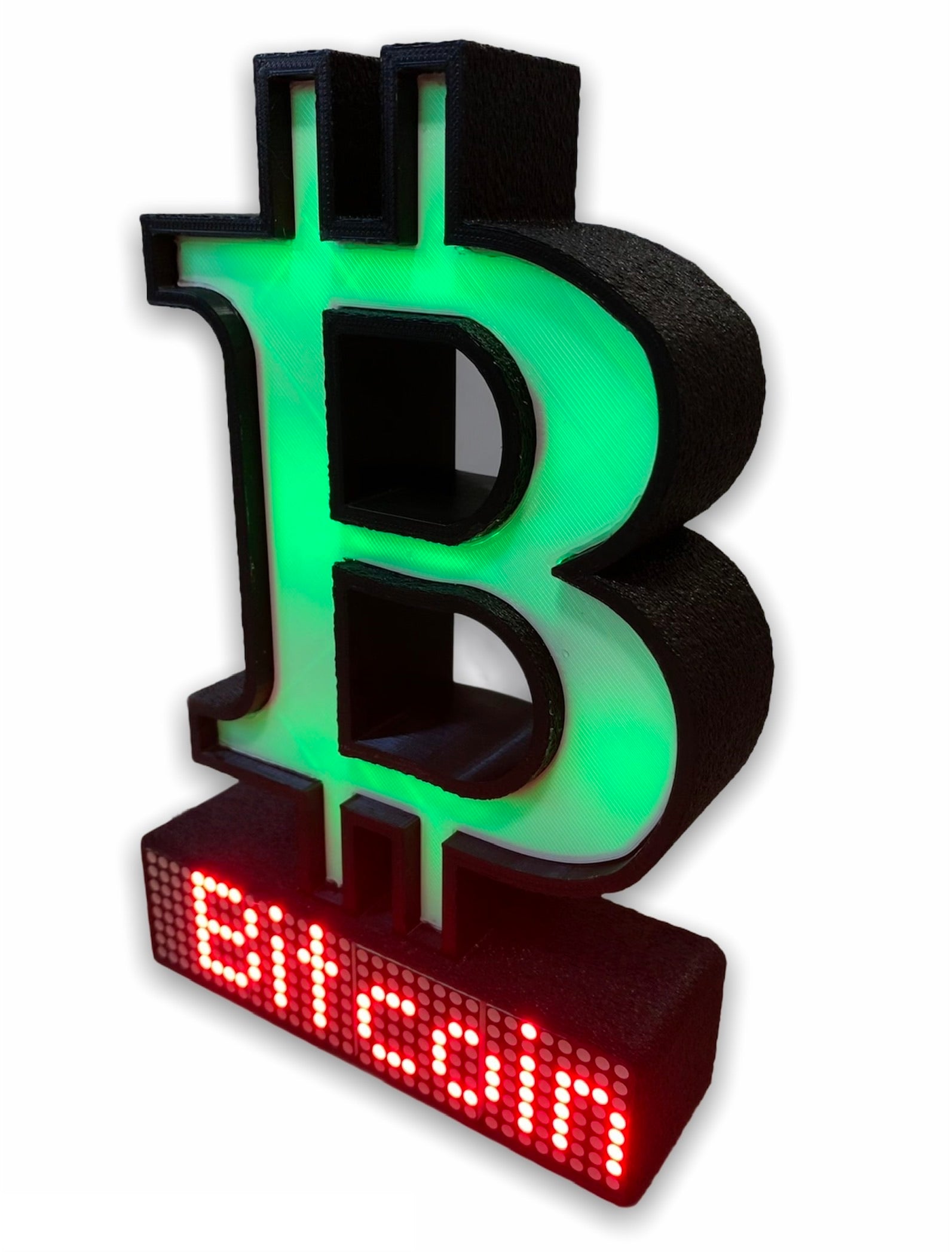 Bitcoin Crypto Coin Price Ticker Display | Crypto Coin Display