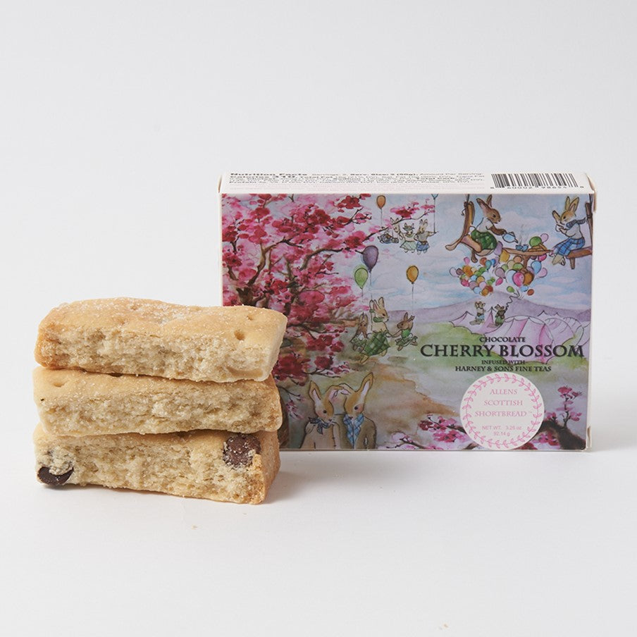 Allens Shortbread Cherry Blossom and Chocolate チェリーブロッサム ＆ チョコレート