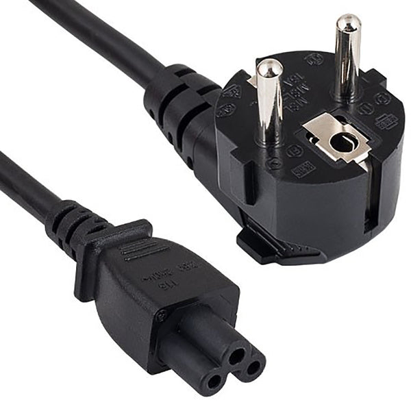 6ft European Schuko Power Cord Cee 7 7 Right Angle To Iec 60320 C5