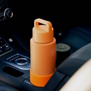 Frank Green Neon Orange Grip 34OZ bottle