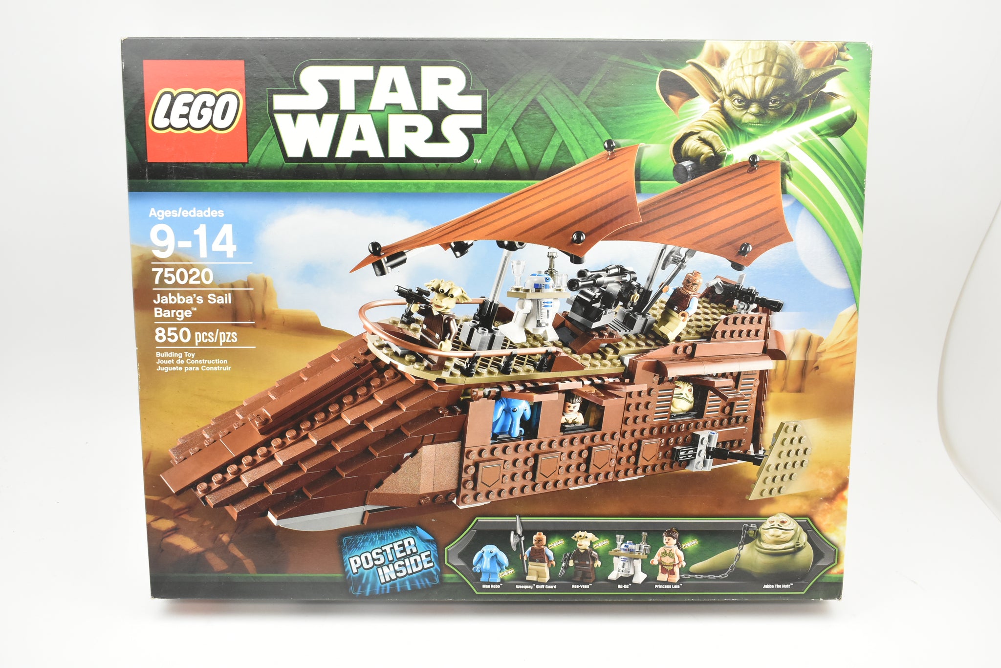 lego star wars 75020 jabba's sail barge