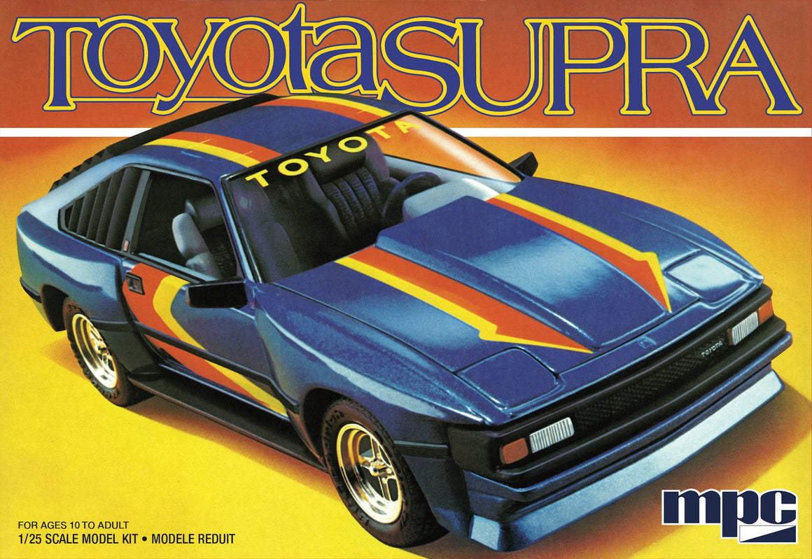 1983 Toyota Celica Supra 1 25 Scale Model Kit MPC891 MPC Model 1983-toyota-celica-supra-1-25-scale-model-kit-mpc891-mpc-model