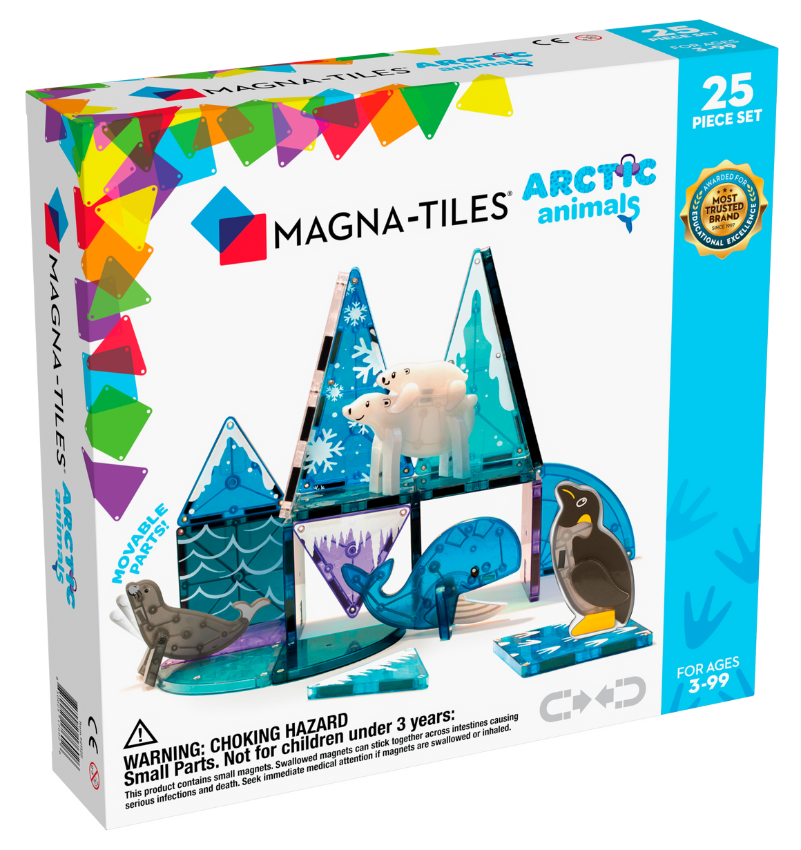 Arctic Animals | 21125 | Magna-Tiles – ProTinkerToys.com