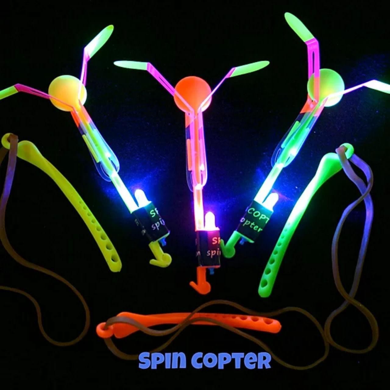 Single Spin Copter with Lightning Launcher | SCD001 | Spin Copter –  