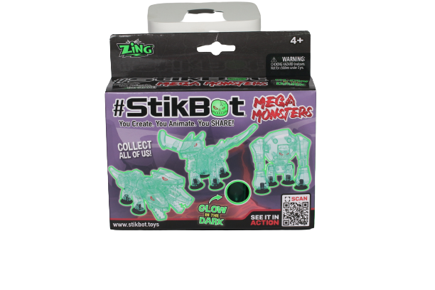 Mega Monster Stikbot Sb580 Zing 1947