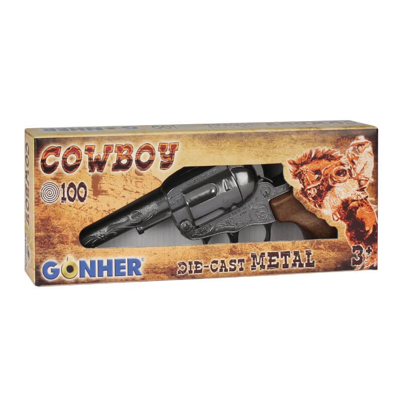Makkelijk in de omgang kleding stof inspanning Cowboy Classic Revolver Cap Gun | 101/0 | Gonher – ProTinkerToys.com