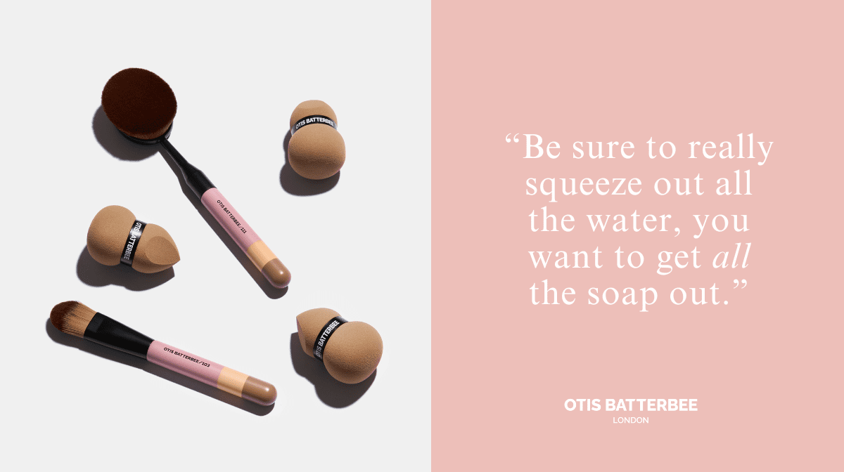 Otis Batterbee makeup and beauty blending sponges and how best to look after them. Read the guide on how to wash you beauty sponge.
