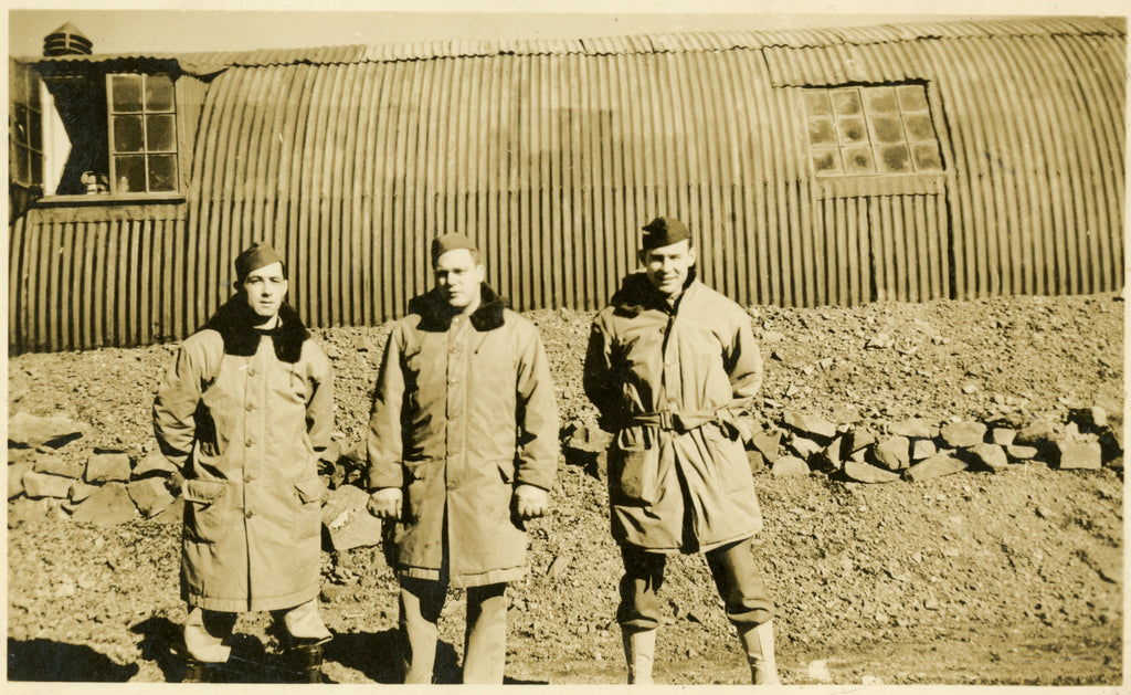 US soldiers wearing parkas in Reykjavik 1943