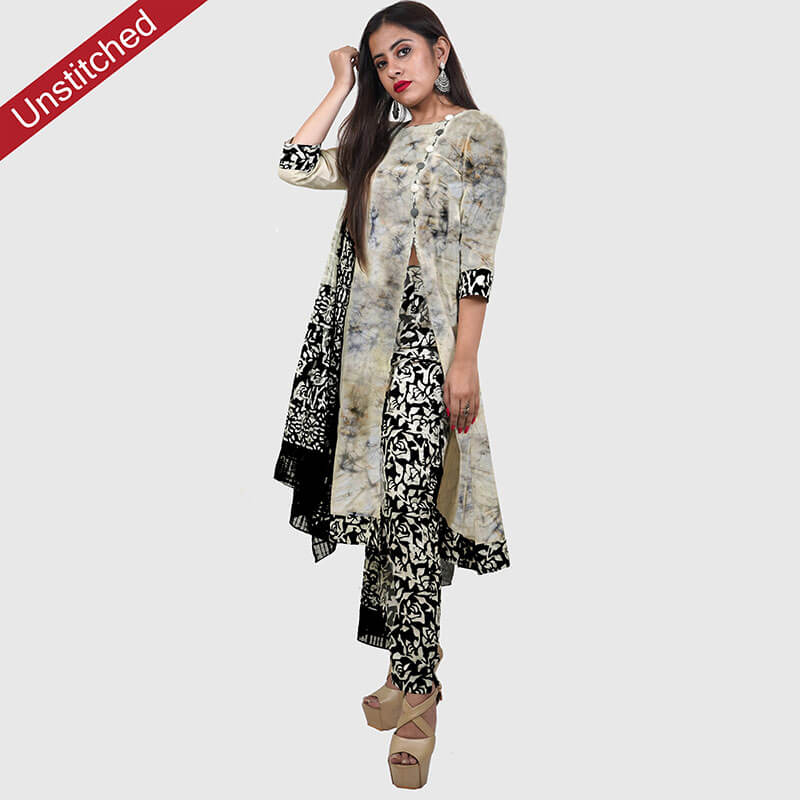 batik print salwar suits