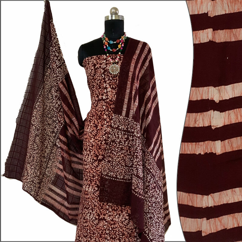 batik print salwar suits