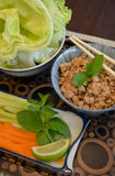 Healthy Chicken Lettuce Wraps