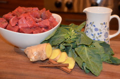 slow cooker cinnamon beef noodle soup