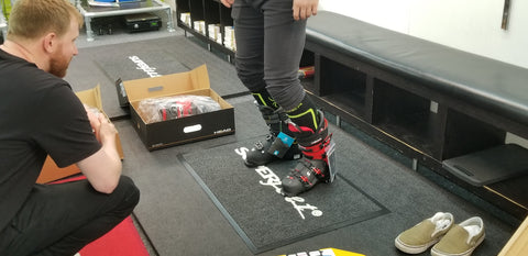 Testing fit-ski boot fitting-coyoti ski