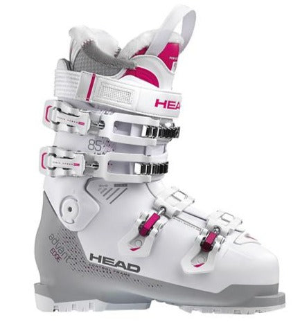 white womens ski boots