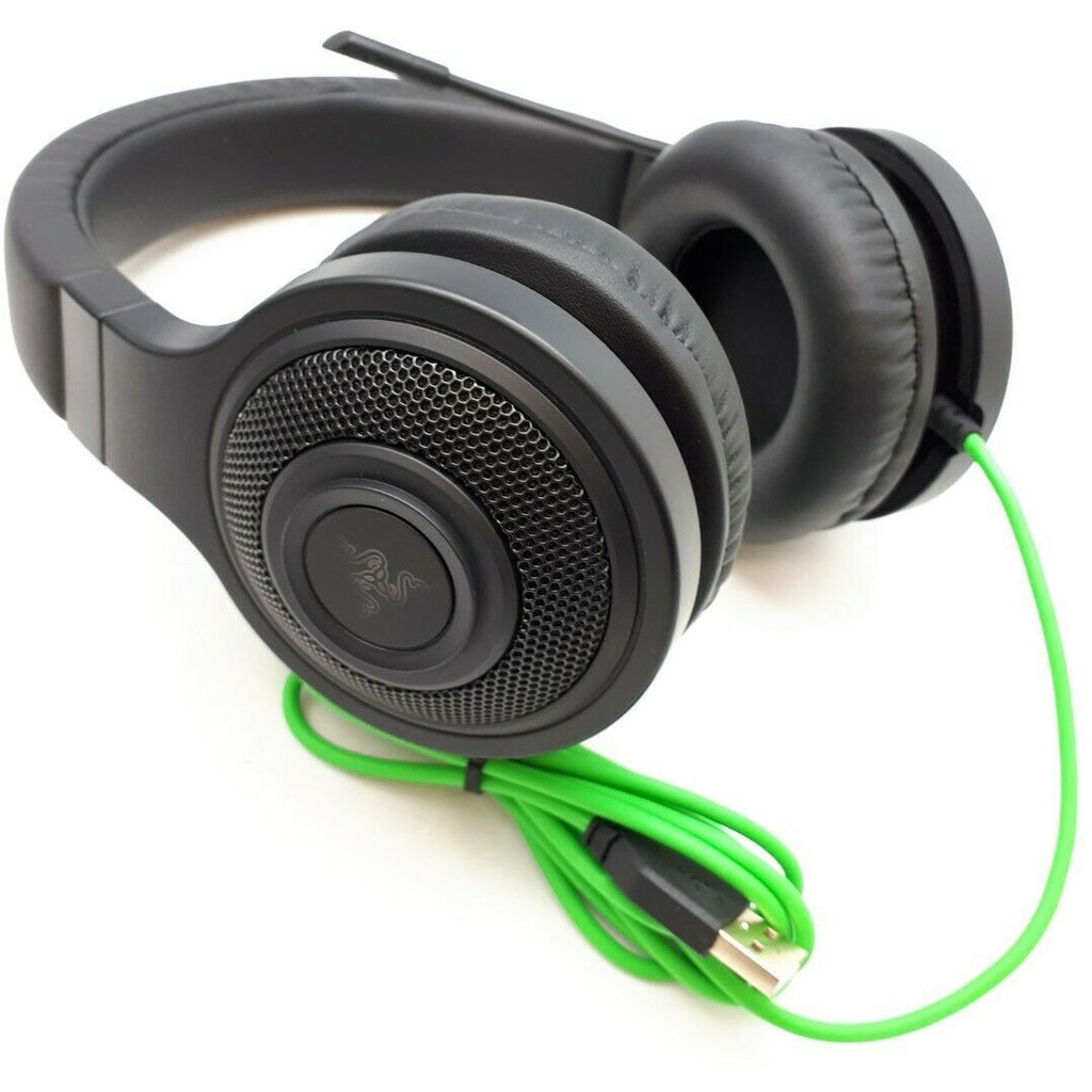 Razer Kraken Usb Headphones Wired Headset 7 1 Dolby Surround Blac Canadawide Liquidations