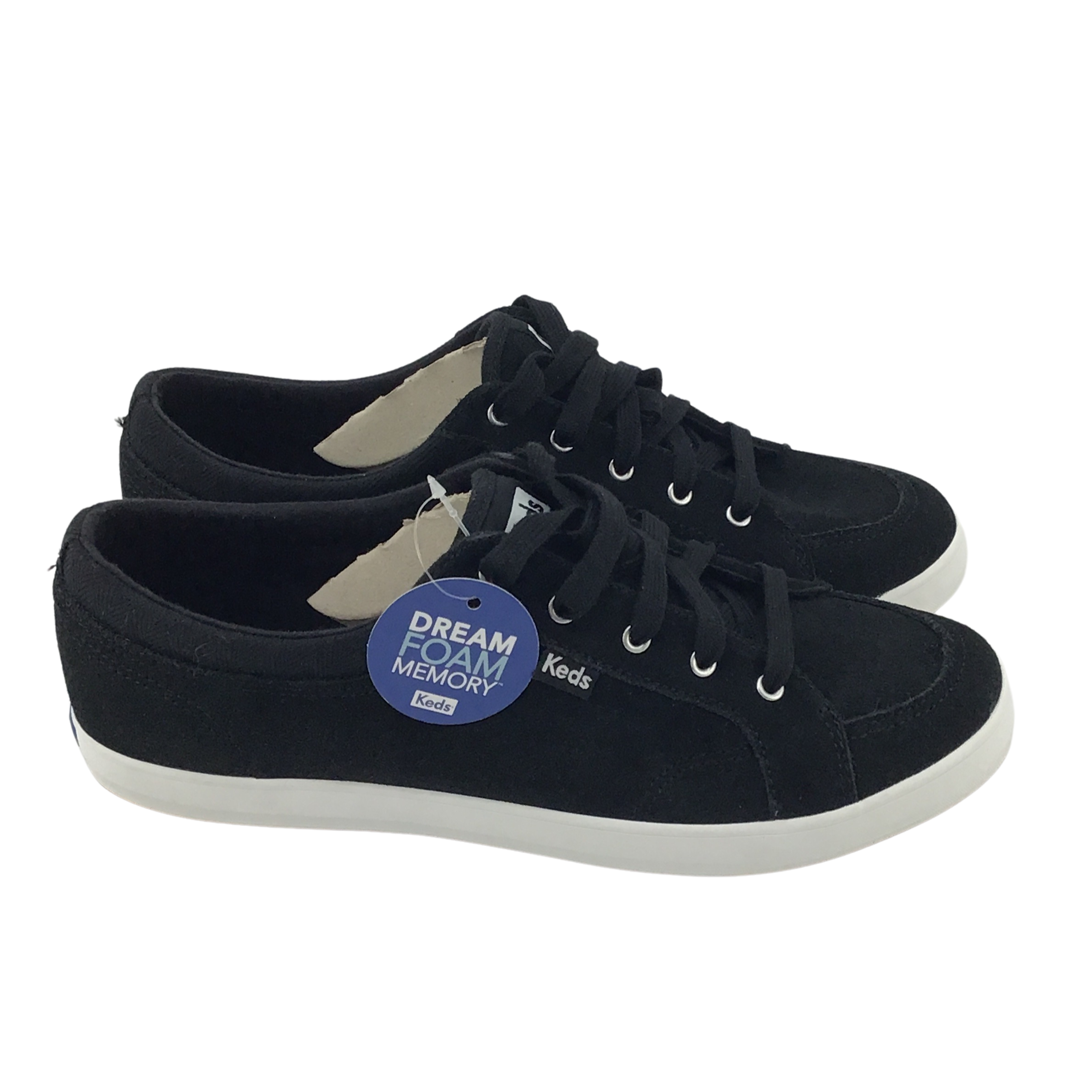 Keds Women's Suede Shoes / Black / Dream Foam Memory / Size 8.5 ...