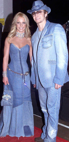 Britney Spears and Justin Timberlake Denim Outfits