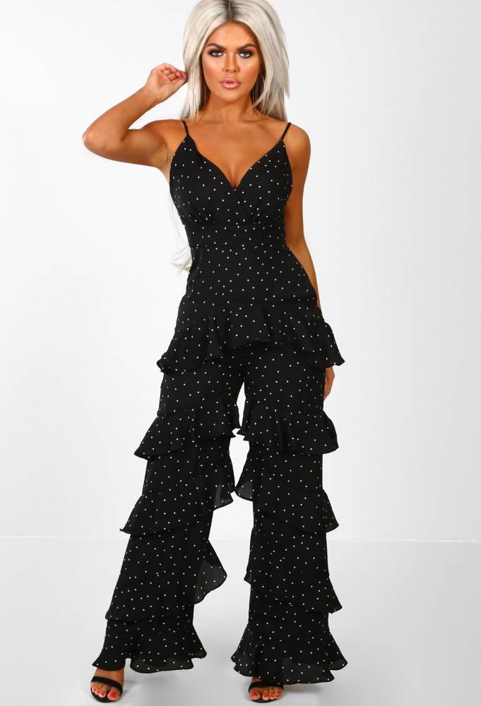 Ruffle Leg Jumpsuit